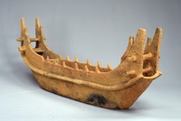 Boat, Haniwa (unglazed earthen object)image