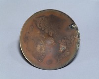 柿釉金银彩牡丹纹碗image