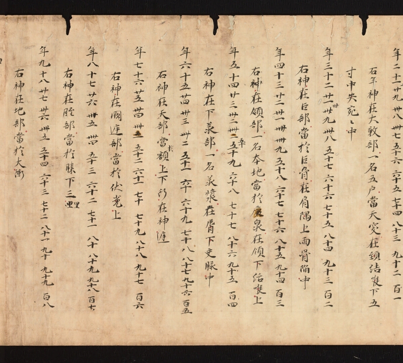 e国宝 - 医心方　巻二　忌鍼炙部 - ページ 71