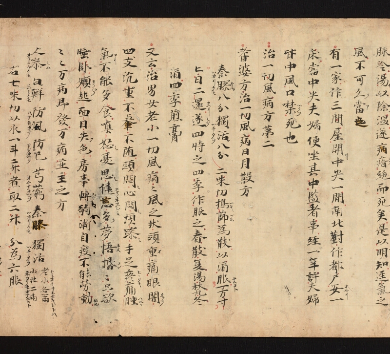e国宝 - 医心方　巻三　中風部 - ページ 11