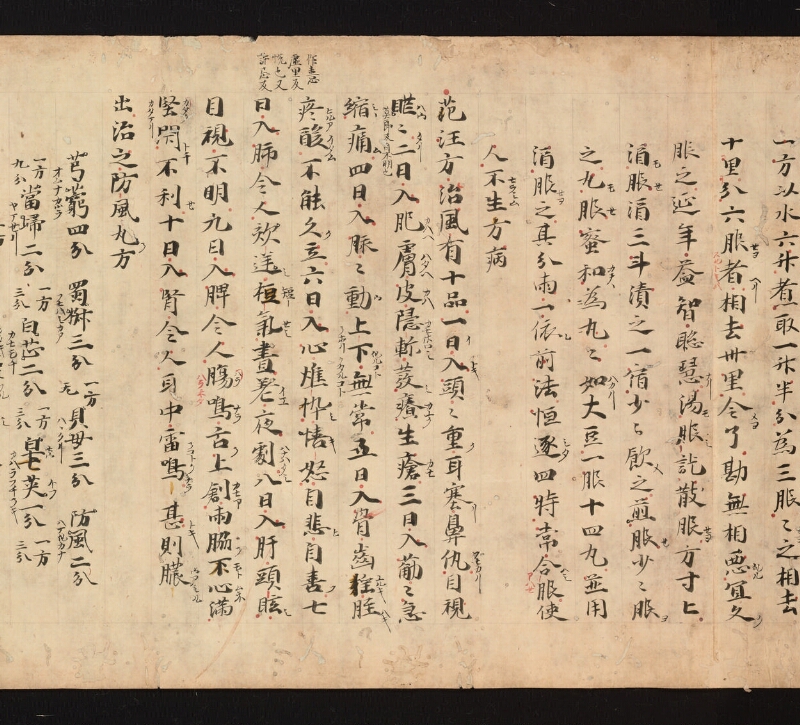 e国宝 - 医心方　巻三　中風部 - ページ 12