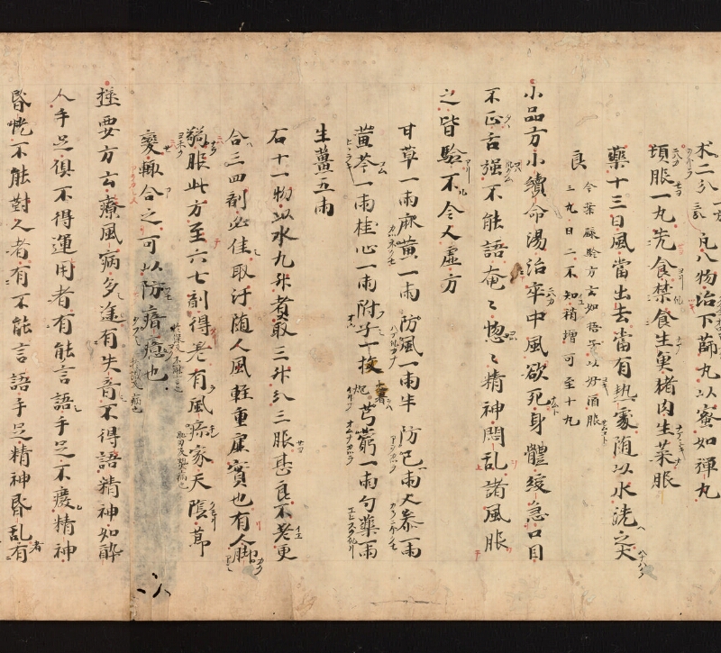 e国宝 - 医心方　巻三　中風部 - ページ 13