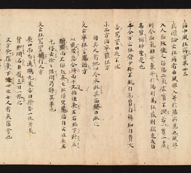 e国宝 - 医心方　巻三　中風部 - ページ 44