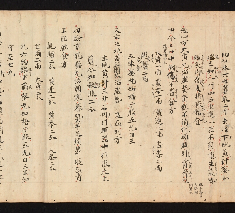 e国宝 - 医心方　巻三　中風部 - ページ 46