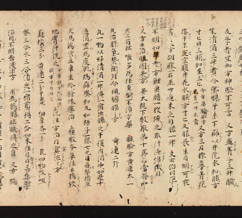 e国宝 - 医心方　巻五　頭面部 - ページ 13
