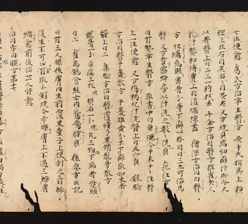 e国宝 - 医心方　巻五　頭面部 - ページ 18