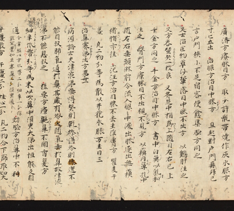 e国宝 - 医心方　巻五　頭面部 - ページ 29