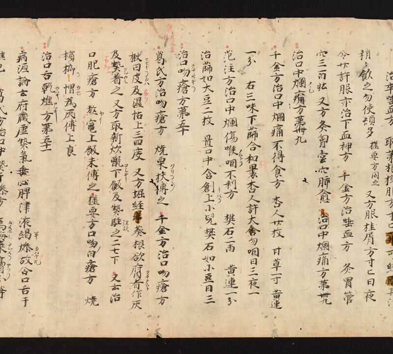 e国宝 - 医心方　巻五　頭面部 - ページ 43