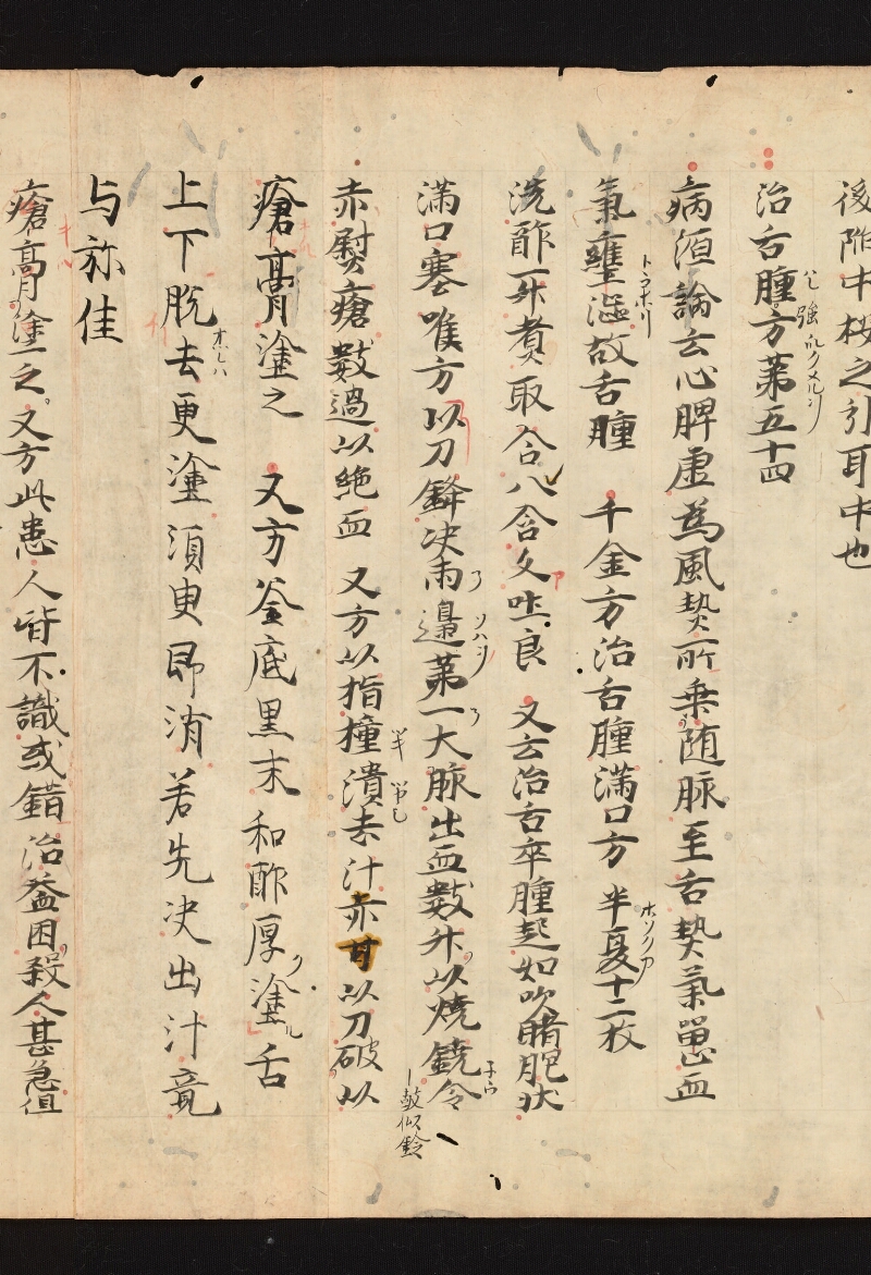 e国宝 - 医心方　巻五　頭面部 - ページ 46