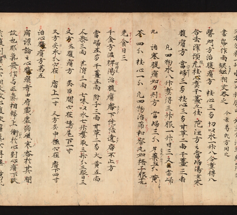e国宝 - 医心方　巻六　胸腹痛部 - ページ 10