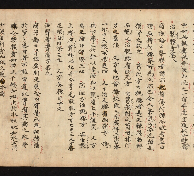 e国宝 - 医心方　巻六　胸腹痛部 - ページ 16