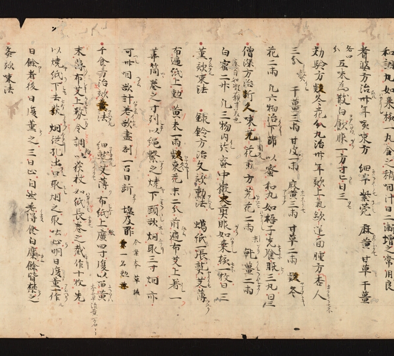 e国宝 - 医心方　巻九　咳嗽部 - ページ 8