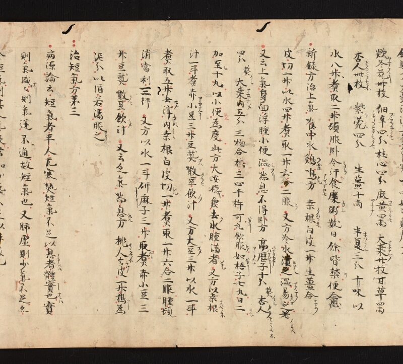 e国宝 - 医心方　巻九　咳嗽部 - ページ 11