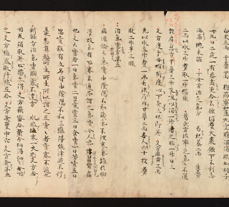 e国宝 - 医心方　巻九　咳嗽部 - ページ 13