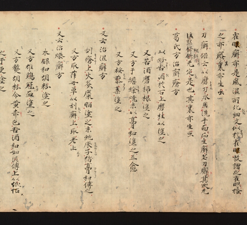 e国宝 - 医心方　巻十七　丹毒瘡部 - ページ 10