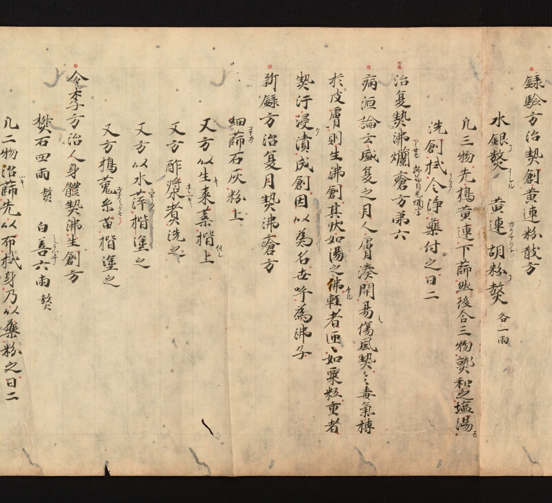 e国宝 - 医心方　巻十七　丹毒瘡部 - ページ 20