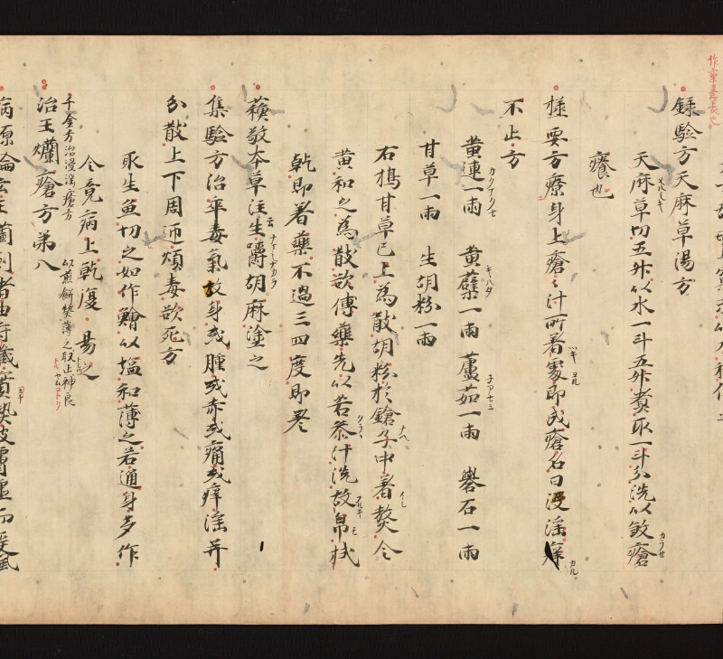 e国宝 - 医心方　巻十七　丹毒瘡部 - ページ 22