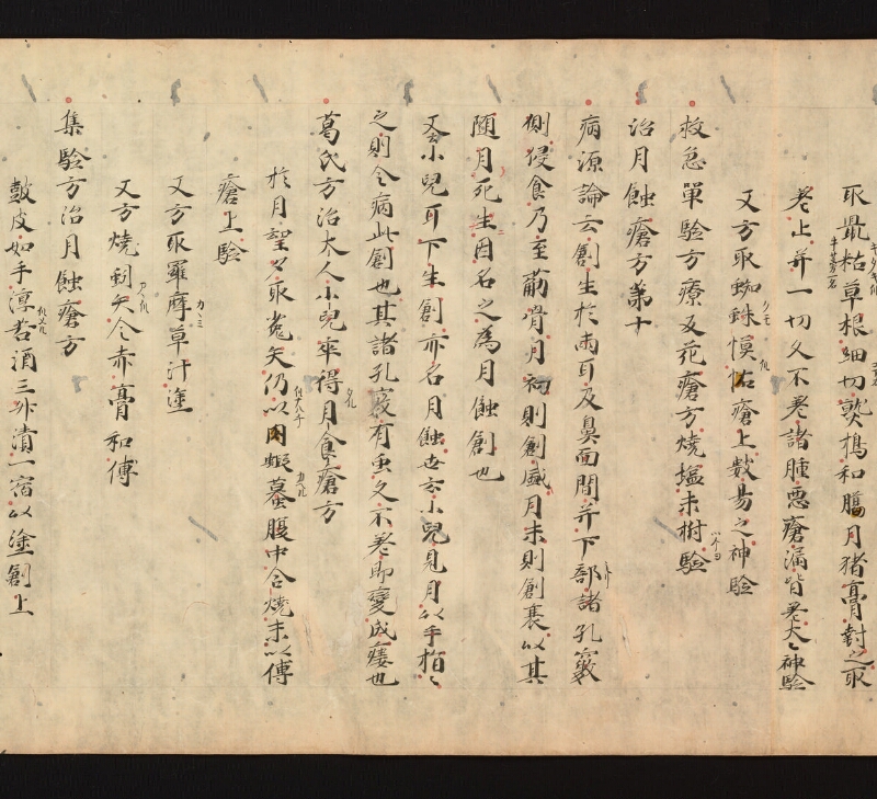e国宝 - 医心方　巻十七　丹毒瘡部 - ページ 25