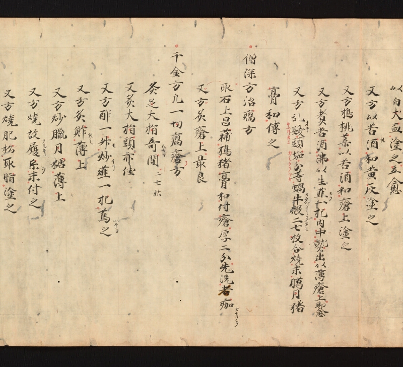 e国宝 - 医心方　巻十七　丹毒瘡部 - ページ 30