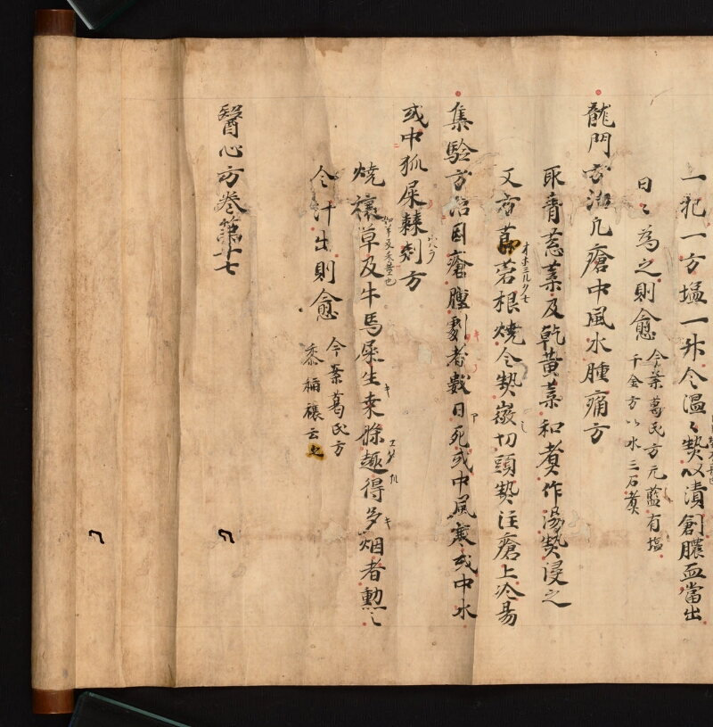 e国宝 - 医心方　巻十七　丹毒瘡部 - ページ 36