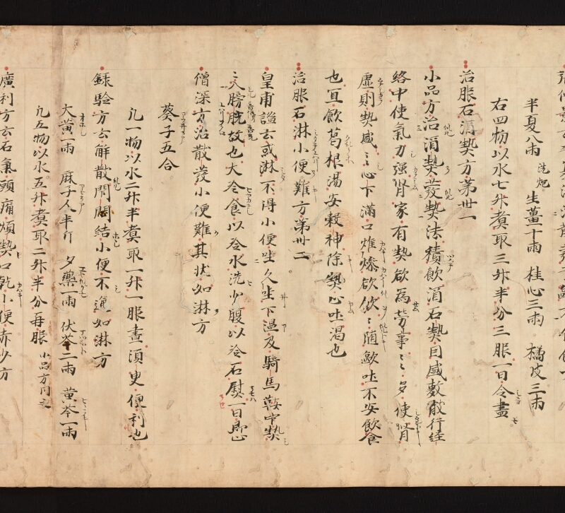 e国宝 - 医心方　巻二十　服石諸病部 - ページ 28
