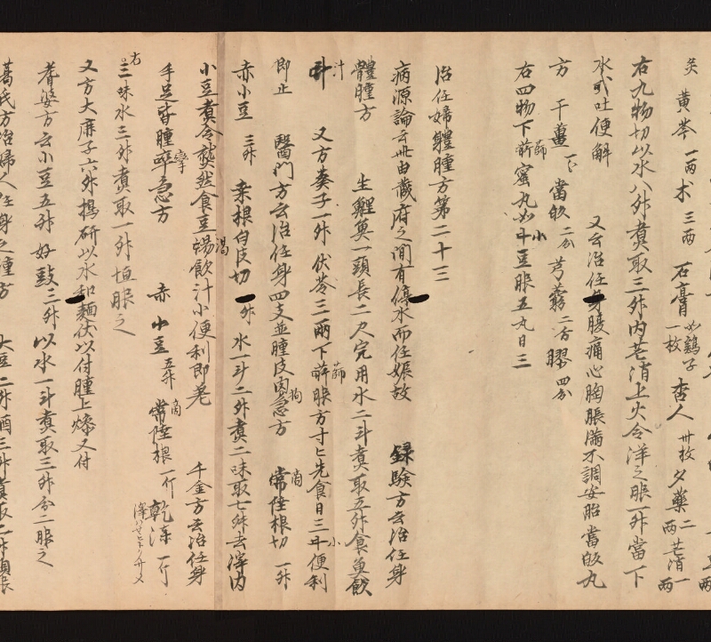 e国宝 - 医心方　巻二十二　婦人部 - ページ 27