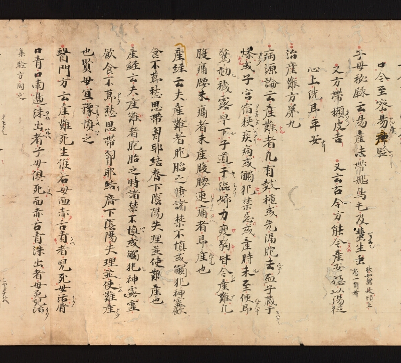 e国宝 - 医心方　巻二十三　産婦部 - ページ 11