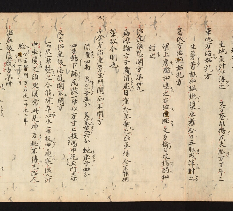 e国宝 - 医心方　巻二十三　産婦部 - ページ 42