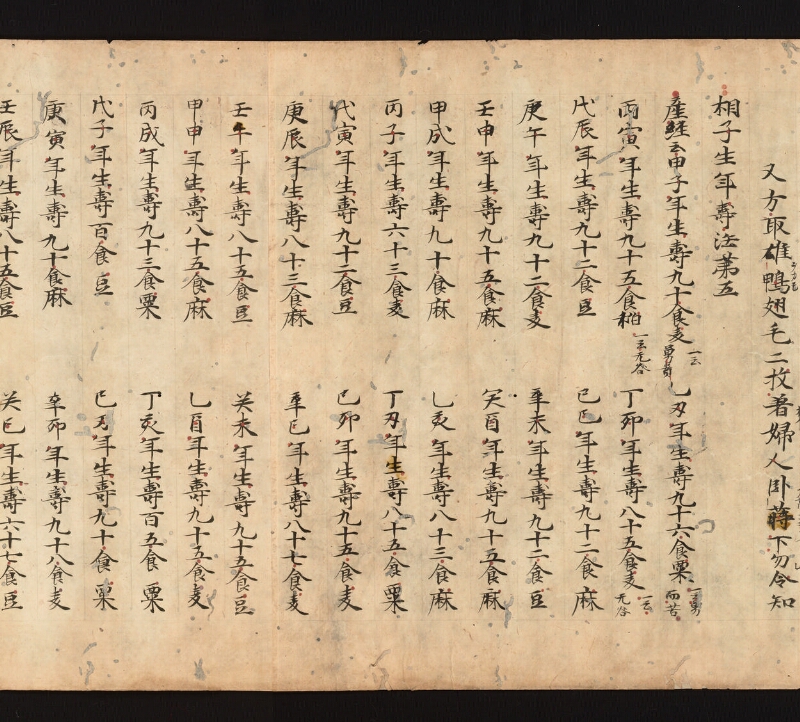 e国宝 - 医心方　巻二十四　治無子部 - ページ 13