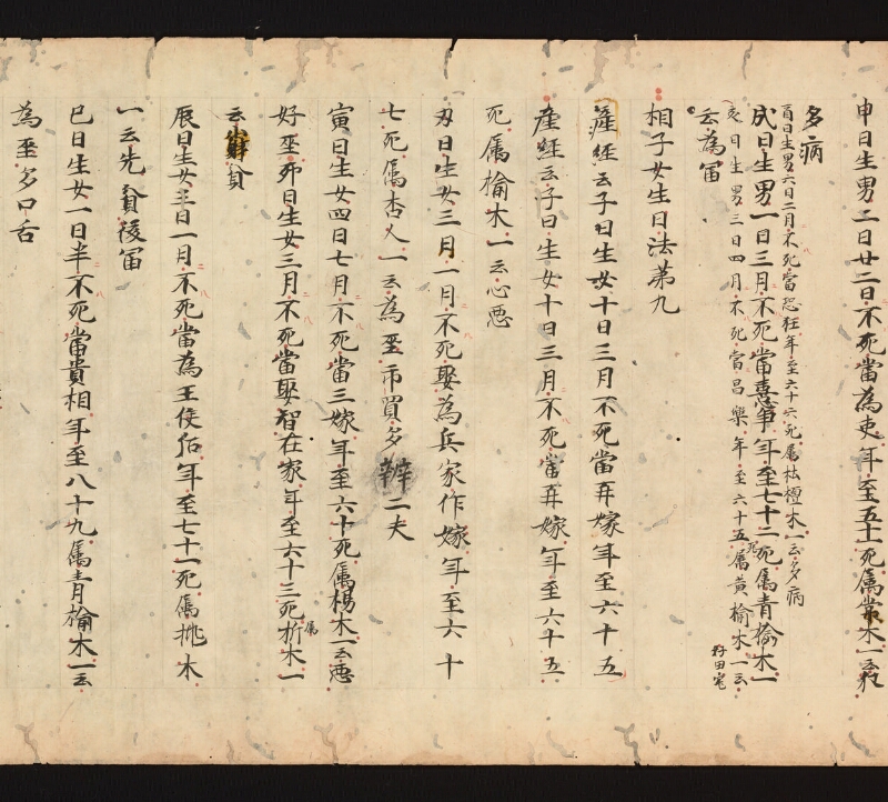 e国宝 - 医心方　巻二十四　治無子部 - ページ 17