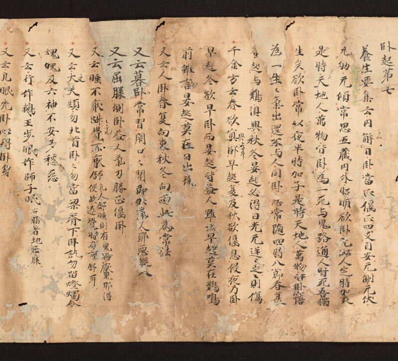 e国宝 - 医心方　巻二十七　大體羪性部 - ページ 28