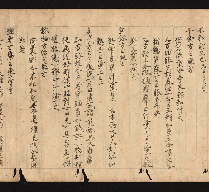 e国宝 - 医心方　巻四　鬢髪部 - ページ 21
