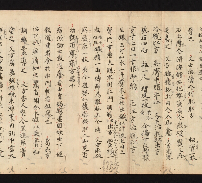 e国宝 - 医心方　巻七　隂瘡并糓道部 - ページ 13