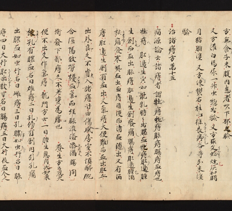 e国宝 - 医心方　巻七　隂瘡并糓道部 - ページ 18