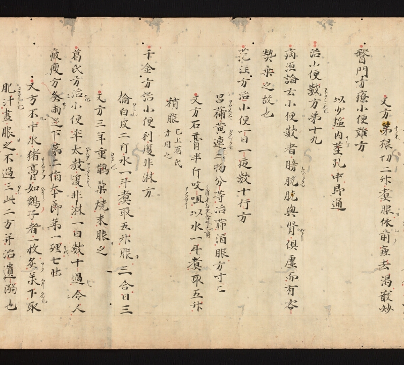e国宝 - 医心方　巻十二　消渇并大小便部 - ページ 34