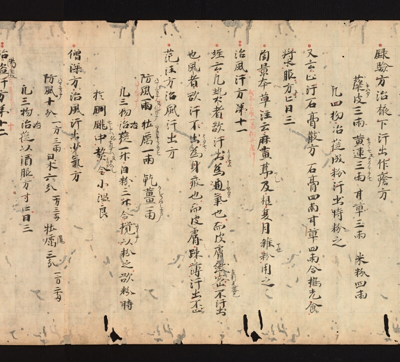 e国宝 - 医心方　巻十三　五勞七傷部 - ページ 21