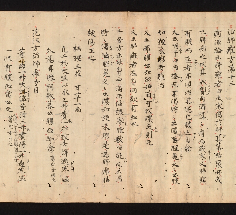 e国宝 - 医心方　巻十五　癕疽部 - ページ 47