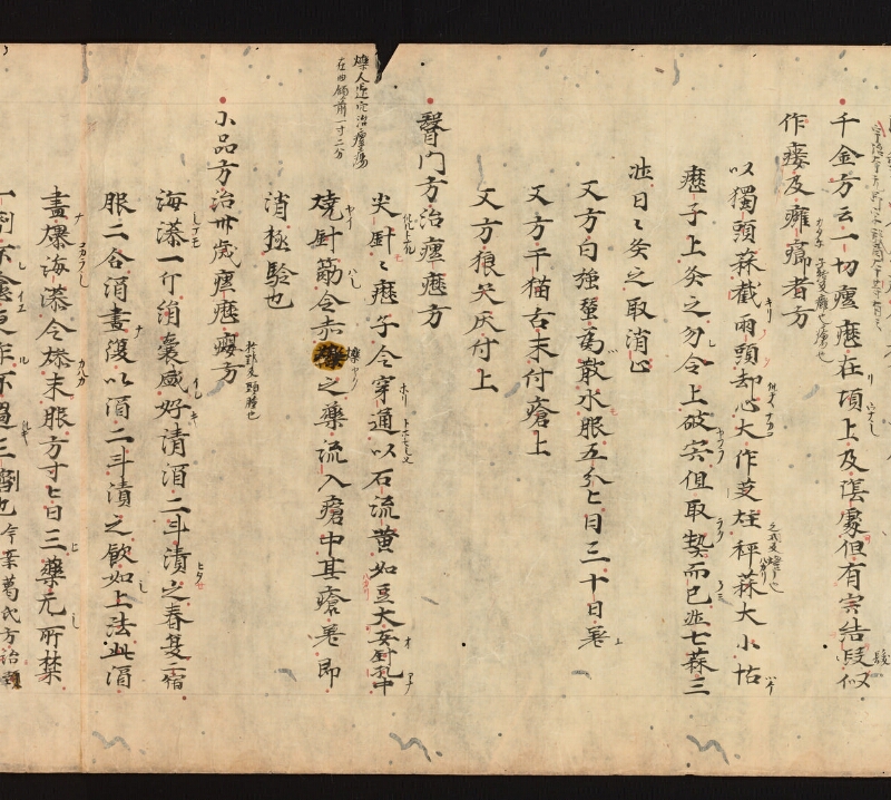 e国宝 - 医心方　巻十六　腫物部 - ページ 25