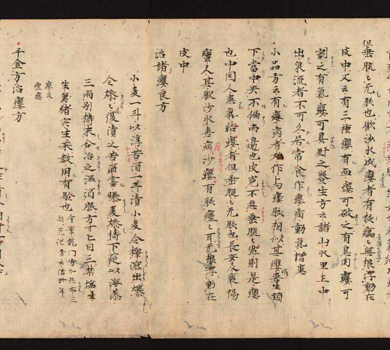 e国宝 - 医心方　巻十六　腫物部 - ページ 27