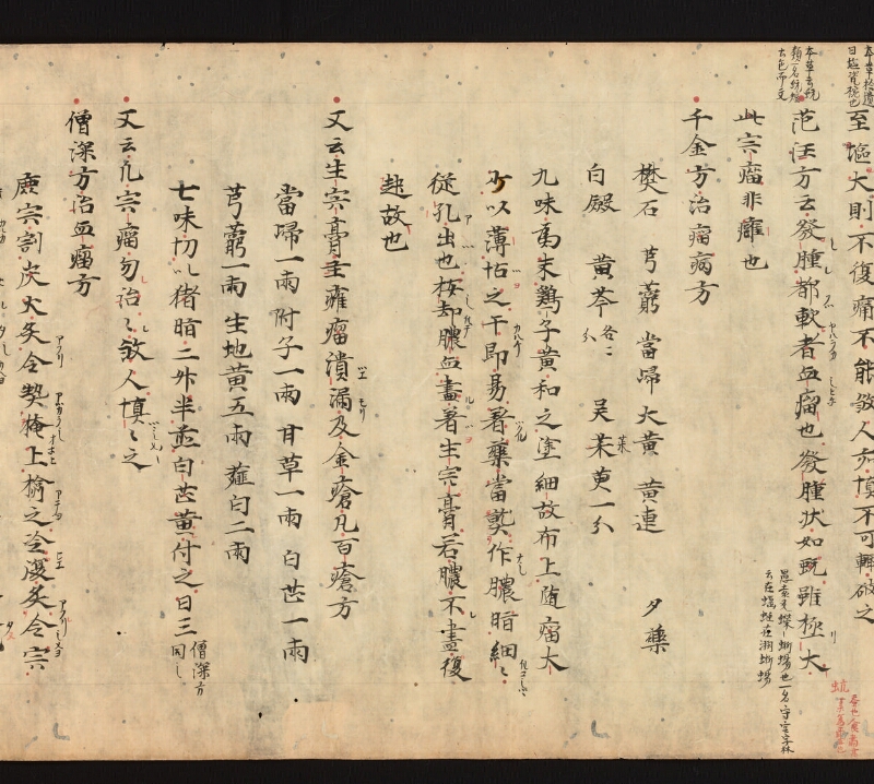 e国宝 - 医心方　巻十六　腫物部 - ページ 30
