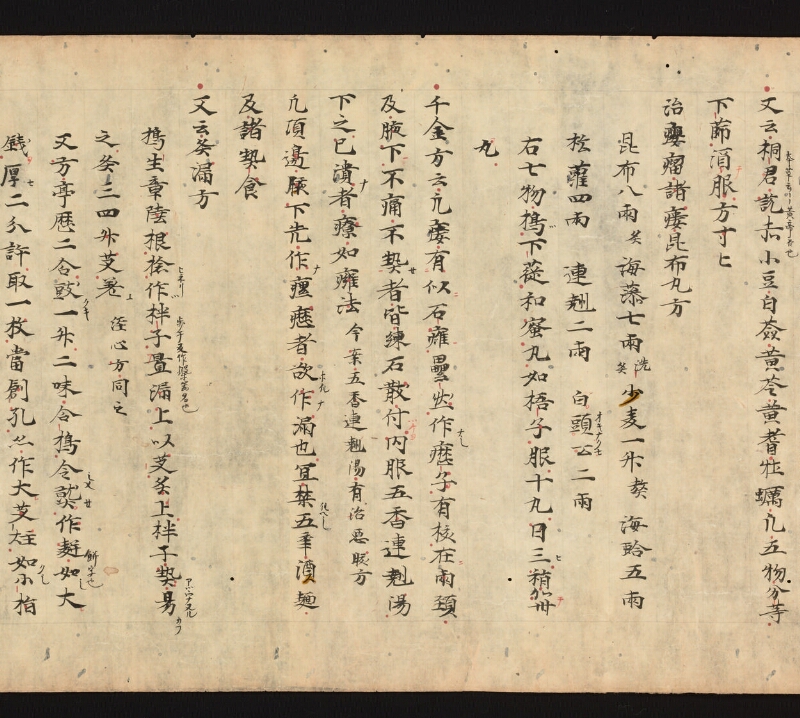 e国宝 - 医心方　巻十六　腫物部 - ページ 33