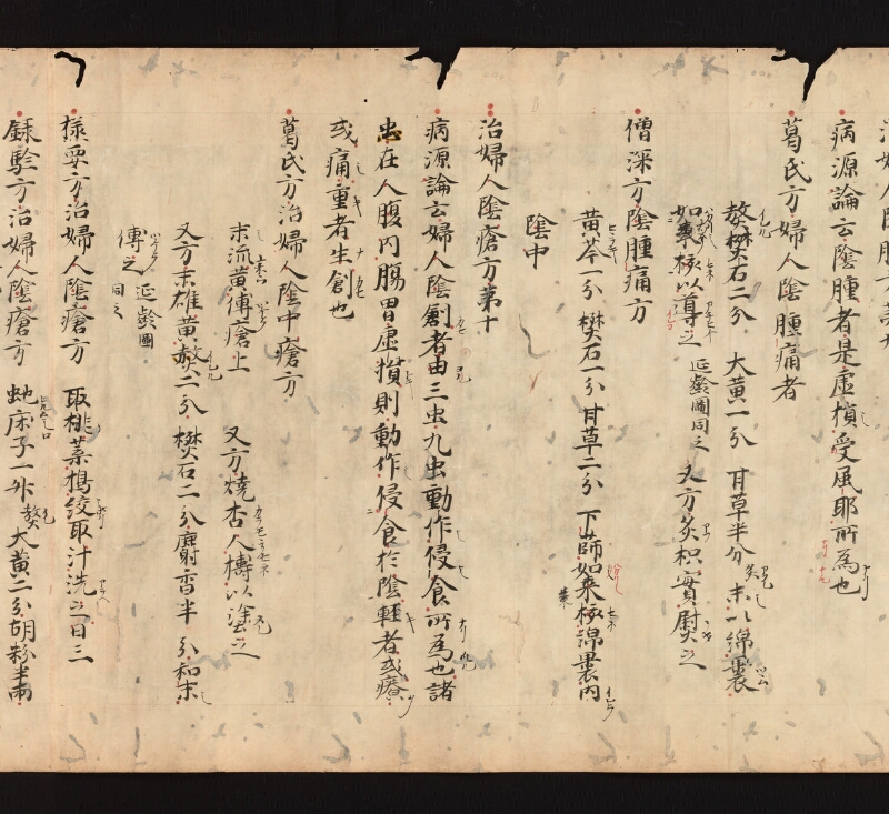 e国宝 - 医心方　巻二十一　婦人部 - ページ 11