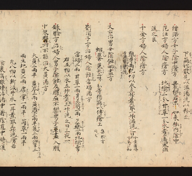 e国宝 - 医心方　巻二十一　婦人部 - ページ 12