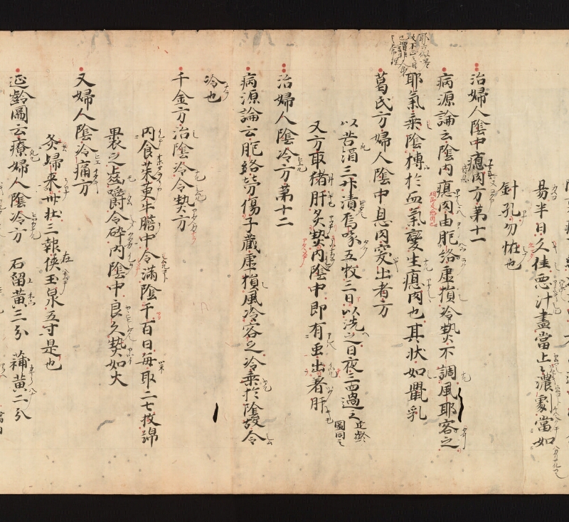 e国宝 - 医心方　巻二十一　婦人部 - ページ 13