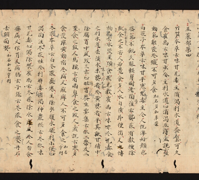 e国宝 - 医心方　巻三十　證類部 - ページ 40