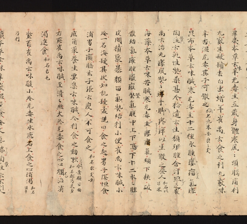 e国宝 - 医心方　巻三十　證類部 - ページ 52