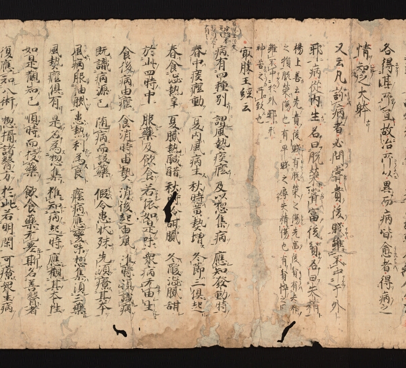 e国宝 - 医心方　巻一　治病大體部 - ページ 7