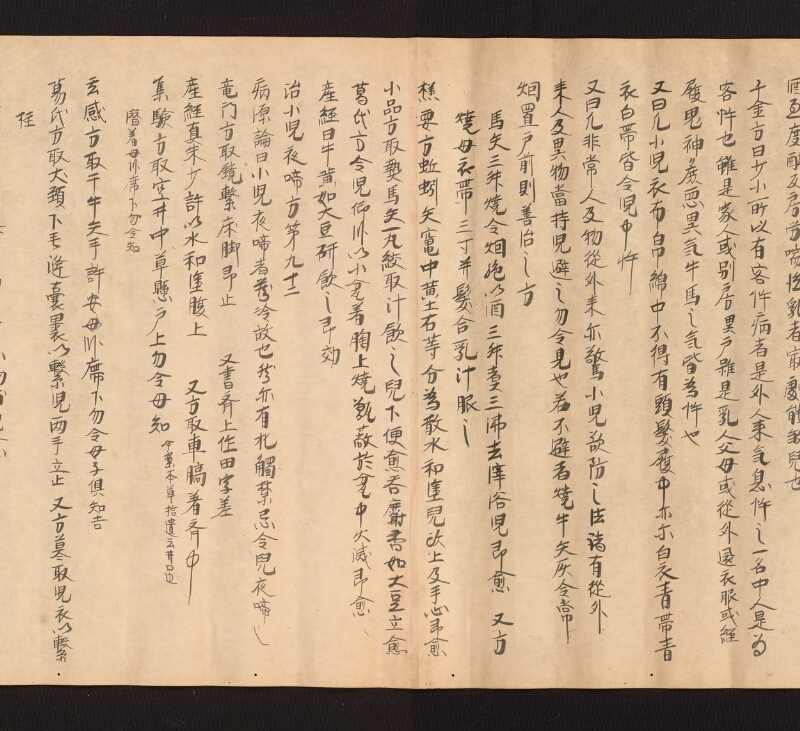 e国宝 - 医心方　巻二十五（二）　小児部 - ページ 21