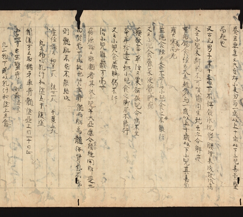 e国宝 - 医心方　巻二十五（一）　小児部 - ページ 20