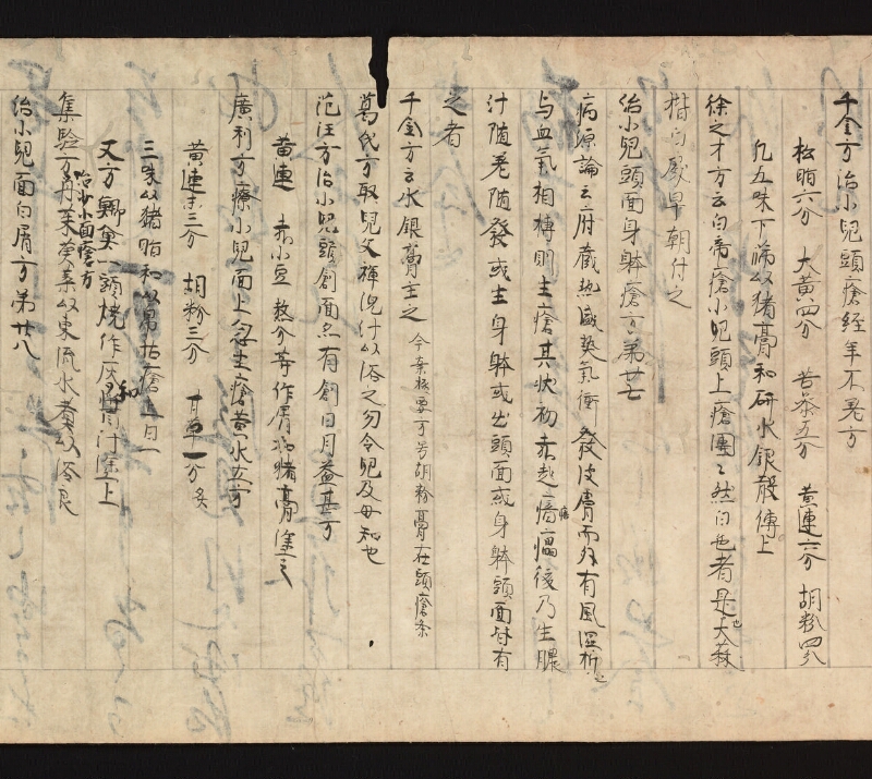 e国宝 - 医心方　巻二十五（一）　小児部 - ページ 24